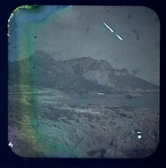 France Agay Red Rocks French Riviera Photo Stereo Autochrome C1910 Vintage