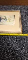 rare Wallace Nutting Hand-Colored Floral, all original, approx. 9″x 10.5″