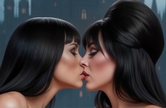 Vampirella Elvira Sexy Mistress ADULT Metal Sign Wall Art 10″ x 14″Ltd 6