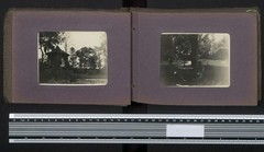 Photo Album with 24 Photographs, German Soldiers in Lille, Front Area, Officer
