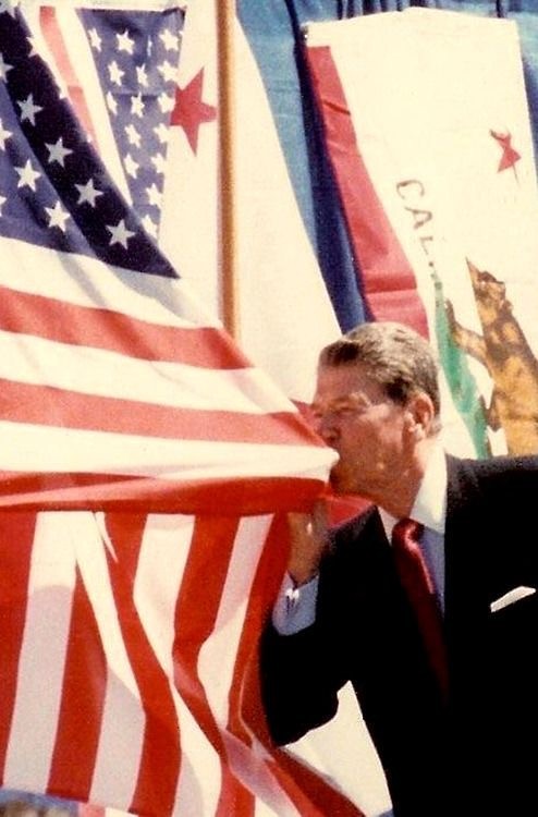 Ronald Reagan 8×10 Photo President Reagan Portrait Vintage White House 40th USA