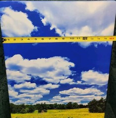 Canvas Photo Clouds Over A Golden Field Haw River, NC 16×20 Ltd Ed Signed