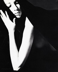1966 Vintage JOHN RAWLINGS Female Semi Nude Fashion Minimalist Art Photo Gravure