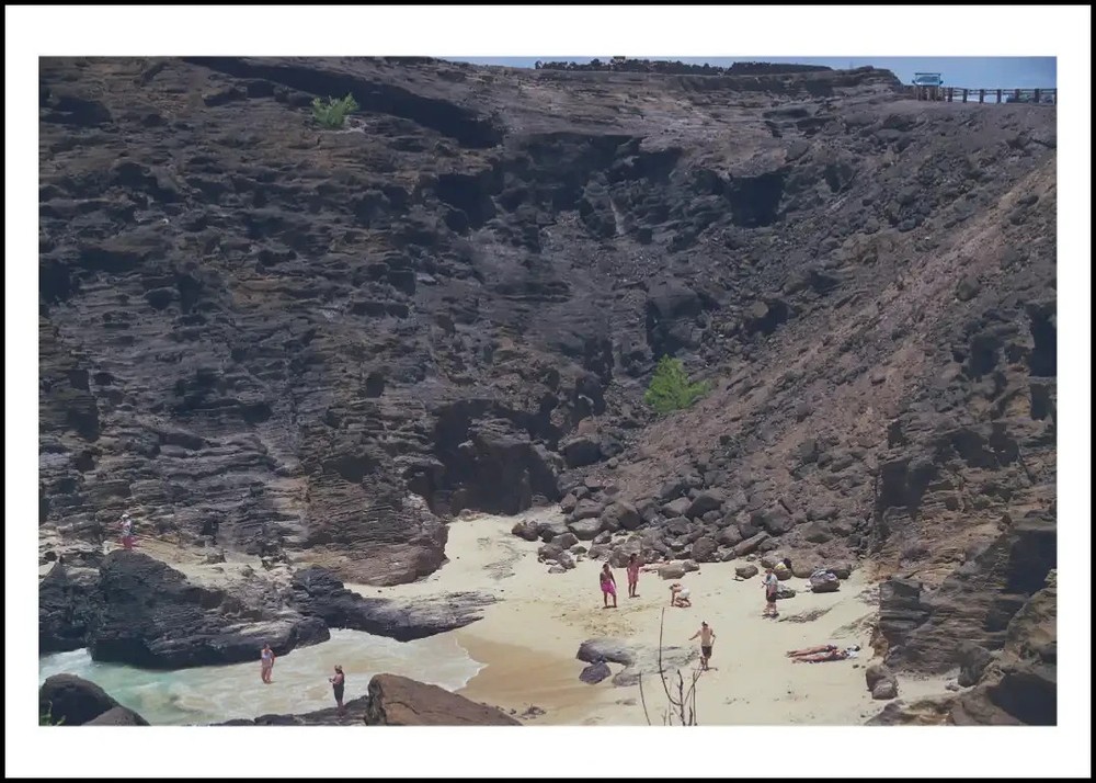 Wall Art Poster Photo Print 13×18 cm / 5×7 in | Halona Beach Cove 1