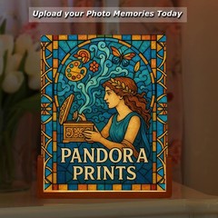Personalized Photo Night Light Plaque, Couple Photo Lamp, Custom Led Night