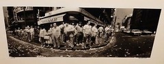 CHRIS MORLAND NEW YORK GOLD DISTRICT LIMITED EDITION BLACK & WHITE PHOTOGRAPH