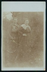 12x Real Photo Postcard Portrait People Groups in Forest and Nature 1910-1920s