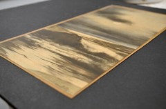 Original 1910 Moonlight Waves Painted Photo Stewart Publishing Co. N.Y.