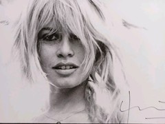 Bert Stern (1929-2013) – Brigitte Bardot – signed photo + COA