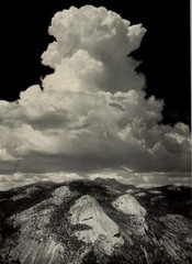 1949 Ansel Adams Yosemite Thunderhead Storm Glacier Point Art Photo Gravure