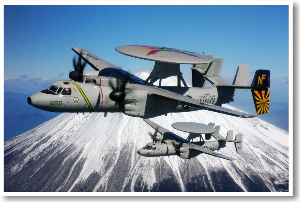 E-2 U.S. Navy Hawkeye Aircraft – POSTER