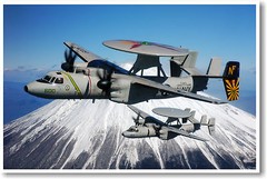 E-2 U.S. Navy Hawkeye Aircraft – POSTER