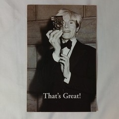 Ron Galella, a promotional Real Photograph for WARHOL BY GALELLA