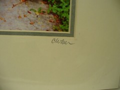 MATTED PHOTOGRAPHY Secret Garden by Clark Wheeler 2001 12×16 Color Photo