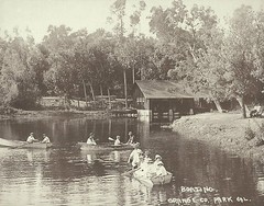 ORANGE COUNTY PARK Boathouse REDWOOD LAKE BOAT Photo Print 1578 11″ x 14″
