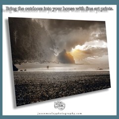 Olympic National Park Photography Ruby Beach panoramic landscape 16×24″