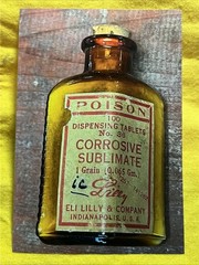 “PHOTOGRAPHY by Scott Mitchell” Signed ART Photography “POISON” SUBLIMATE LILLY