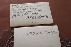Two Great Old Photos – Classroom Students 1924/25 – Names on Back