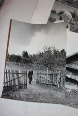 ORIGINAL ROMUALDAS RAKAUSKAS ART PHOTOGRAPHY SVENDUBRE VILLAGE x3