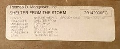 Thomas D. Mangelsen “Shelter from the Storm” Signed #209/2500 Framed Owl Barn