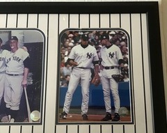 New York Yankees Legendary Teammates Framed Picture Photo Collage Ruth Jeter