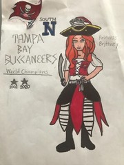 NFL Princesses of Super Bowl Champions Patriots, Eagles, Buccaneers, Rams