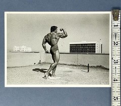 ARNOLD SCHWARZENEGGER California 1973 by George Butler Fotofolio Art Print Card