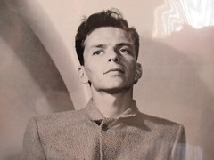 Frank Sinatra portrait photograph litho by Philippe Halsman 10×13 COA MINT OOAK!