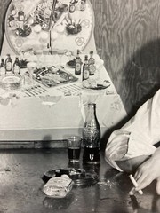 MARION POST WOLCOTT Signed TWO COUPLES JUKE JOINT Gelatin Silver Print FLORIDA