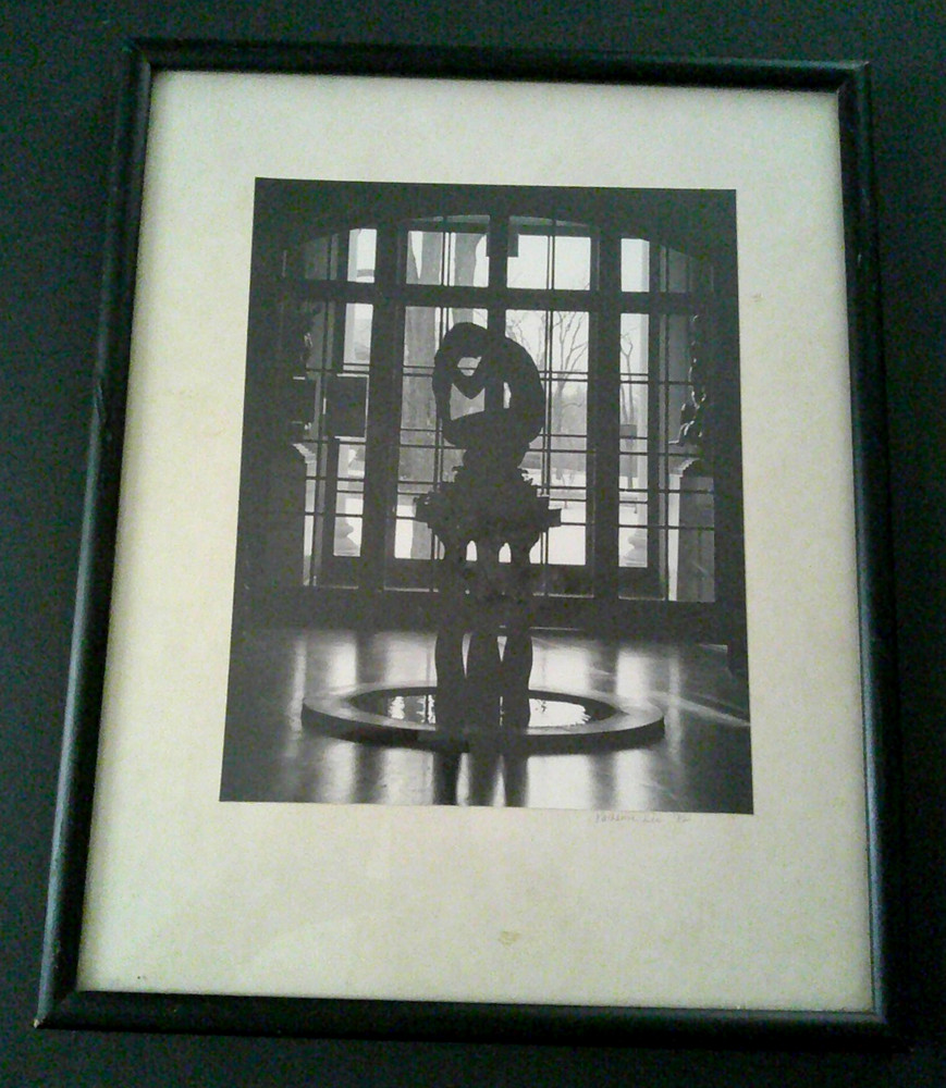 The Silhouette by Katherine Lee (1982) Signed, Matted, Framed 12×14.5 Photograph