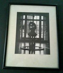 The Silhouette by Katherine Lee (1982) Signed, Matted, Framed 12×14.5 Photograph