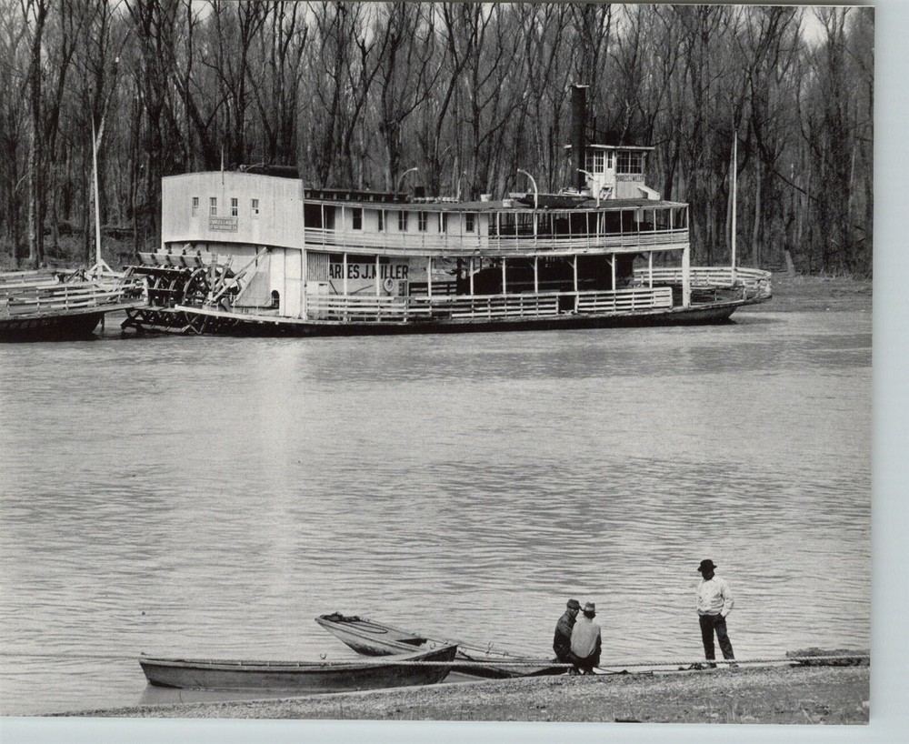 1938 Walker Evans Americana Mississippi River Sternwheel Boat Photo Gravure