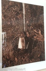 VIK MUNIZ ‘Shovel’, 1999 from ‘Pictures of Soil’ SIGNED Photograph Print 29″x23″