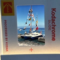Lot Of 35 1960’s Kodachrome Bahama’s Boats Worldwide Vacation 35mm Color Slides