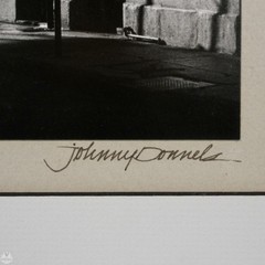Vintage Johnny Donnels Signed Photographic Print «Tennessee Williams’ Studio»
