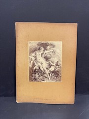 Curiosa Albumen Photograph Engraving François Boucher A. Calavas Paris 1875