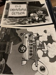 Vintage Lot Of Cartooon Fan Mail Souvenirs, Postcards, Photos Etc Snoopy Etc