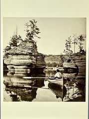 Wisconsin River Dells 1889 Art Print Card Photo Hamilton Bennett Fotofolio 4”x6”
