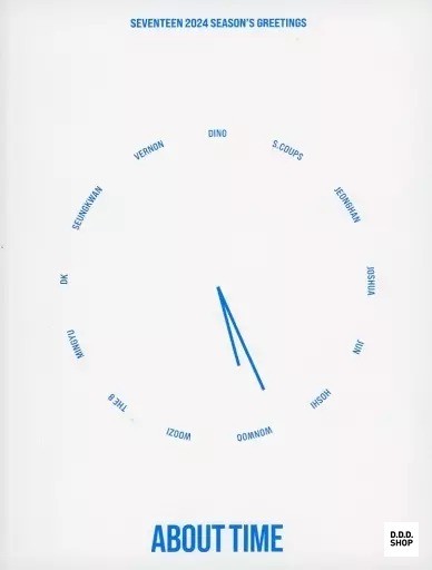 SEVENTEEN 2024 Seasons Greetings Kpop Photo Book Store Listing