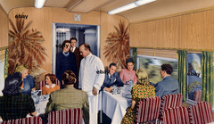Photo Art Print Illinois Central City of Miami’s Palm Garden diner circa 1940s