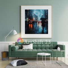 Digital Image Picture Wallpaper Background Desktop Art Ai – Rainy City Dreams