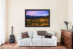 Rocky Mountains Photography Print: Colorado Estes Park Landscape Picture Photo
