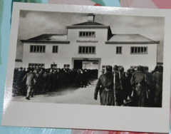 Photo concentration camp Sachsenhausen GDR memorial 1942 captured soldiers protective custody camp HG