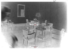 Vintage Black And White Photo Glass Plate Negative 13X18 Cm Antique Living Room