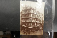 Photo Album England Bristol Holland House Barber Advertising Sign Building Bank
