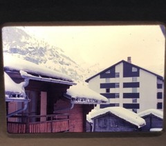 Lot Of 40 Vintage 1973 Europe Old Cars Architecture Amateur 35mm Color Slides n4