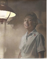 Hendrickson Hand Tinted 8×10 Photograph Smiling Blonde Nurse R43