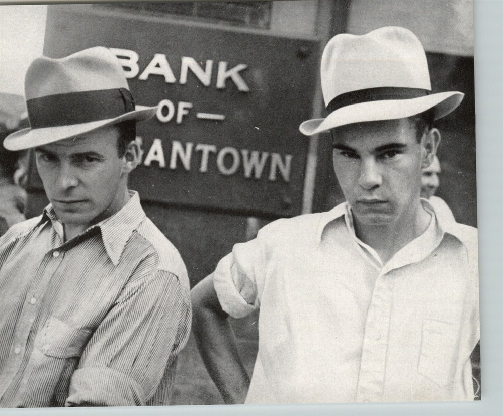 1938 Walker Evans Vintage Americana Men With Great Hats Original Photo Gravure