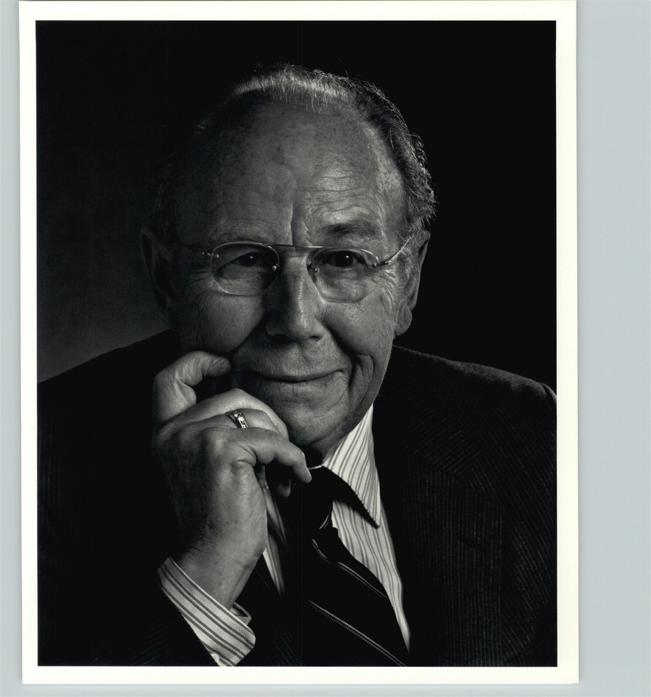 1990-91 1992 Original Yousuf Karsh Harold Edgerton Portrait Photo Gravure Art