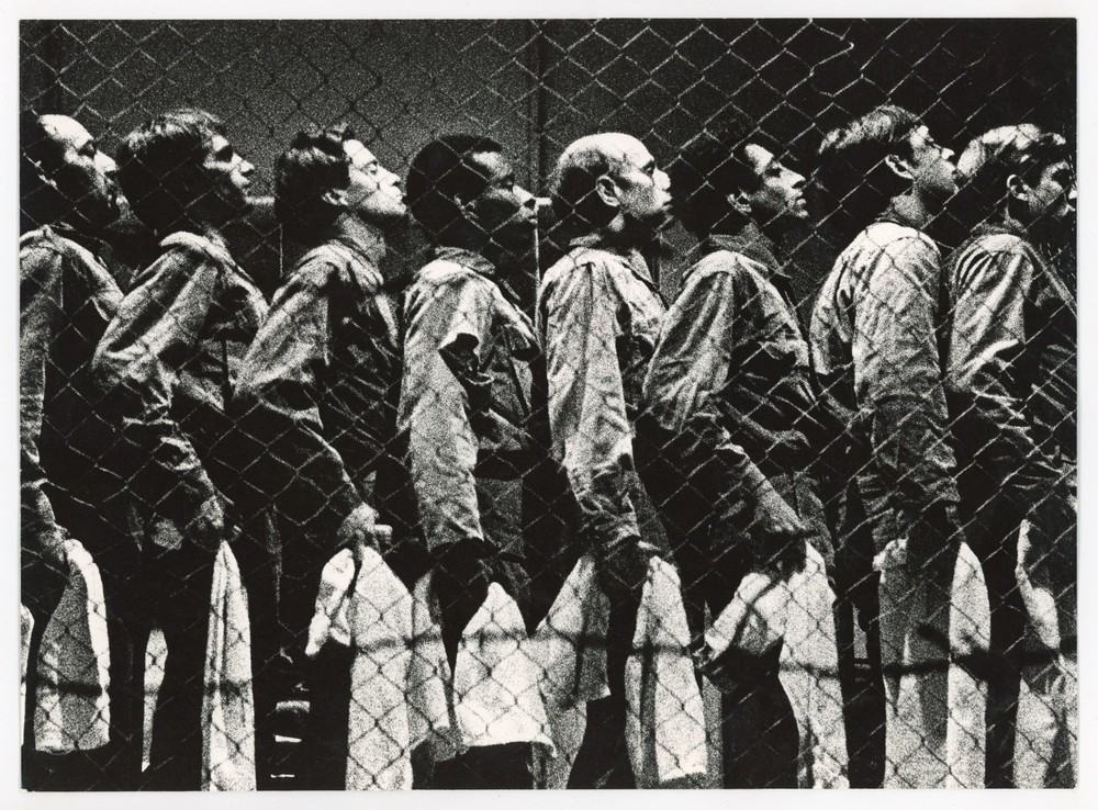 1950 Italian Art Photo Prison Inmates Jail Mazzanti Bologna Italy